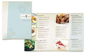 Cafe Deli - Menu Sample Template