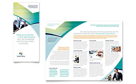 Business Training - Tri Fold Brochure Template