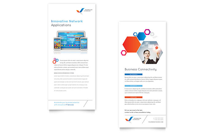 Free Rack Card Template - Download Rack Card Design